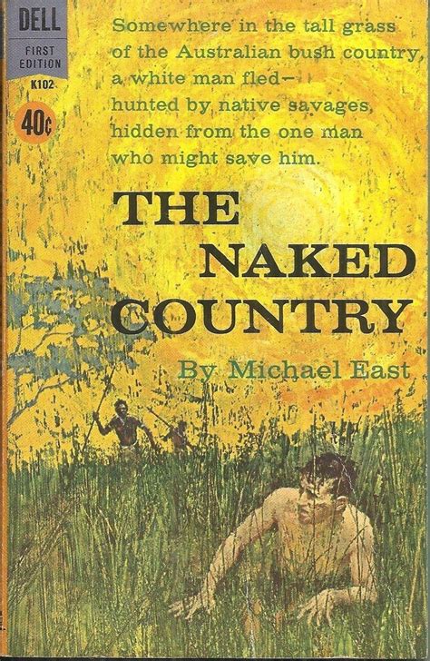 THE NAKED COUNTRY Michael East THRILLER AUSTRALIAN MANHUNT IN