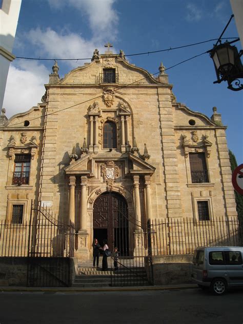 Ronda M Laga Iglesia De Santa Cecilia Fachada Santiago Abella