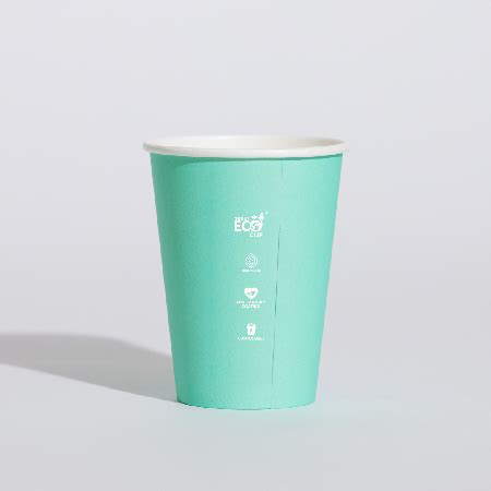 Oz Uni Pastel Single Wall Truly Eco Cup Packaging Cups Plates