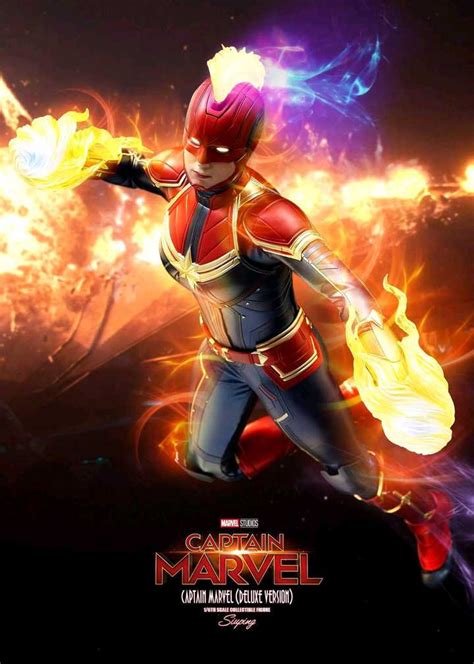 Hot Toys Captain Marvel 1 6 Action Figure Figround