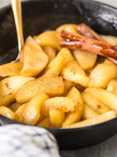 Fried Apples Recipe (How to Make Fried Apples) - VIDEO!!!