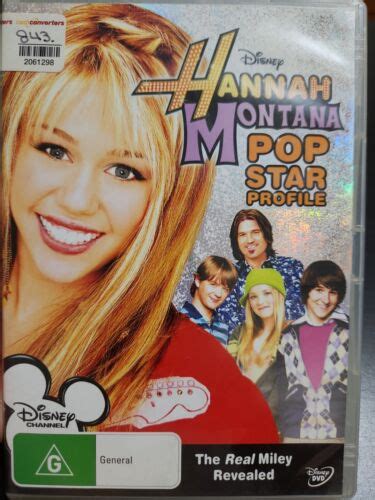 Hannah Montana Pop Star Profile Dvd 2006 9398520517032 Ebay