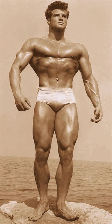 STEVE REEVES Bodybuilder Actor 1950 S Photo By Lanza Minkshmink