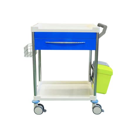 Pacific Medical Treatment Trolley One Drawer 650 X 480 X 900mm Tobe