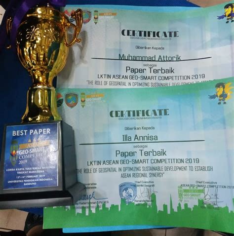 Best Paper Geography Smart Compatition Departemen Geografi Fmipa Ui