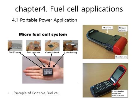 chapter 4 Fuel cell applications chapter 4 Fuel