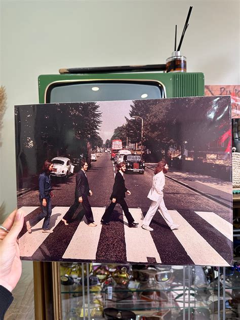 The Beatles - Abbey road poster – Handpicked Cherries