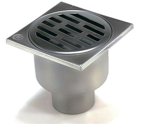 Трап душевой из нержавеющей стали 100x100, TIM BAD021001 - купить с ...