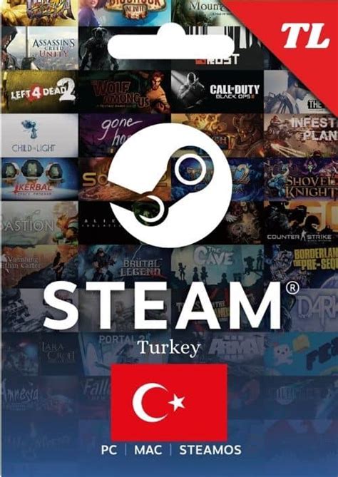 Купить ключ (код) 🟥 steam ⚫ 300 tl 🔴 турция карта пополнения стим лир ...