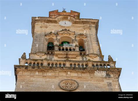 Arcos De La Frontera Spain Main Facade And Tower Of The Iglesia De