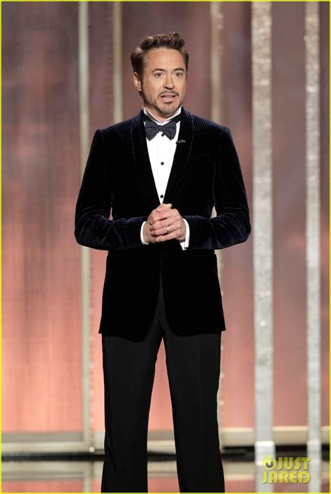 Robert Downey Jr Jeremy Renner Golden Globes Photo