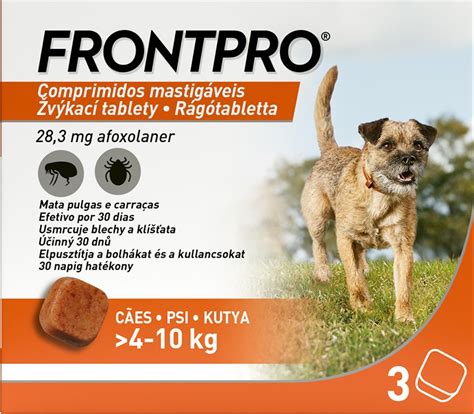 Foto Antiparazitikum Pro Psa Frontpro V Kac Tablety Pro Psy Kg