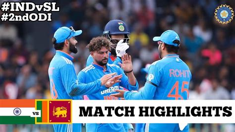 India Vs Sri Lanka 2nd Odi Match Highlights 2024 Ind Vs Sl Ind Vs Sl 2nd Odi Highlights Youtube