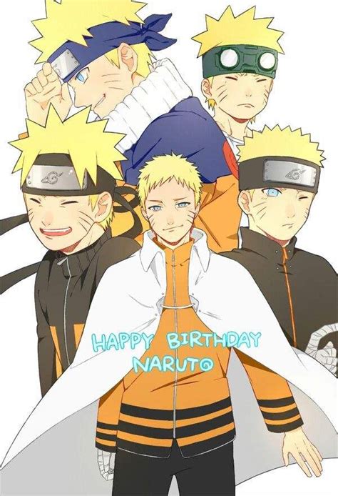 Pin by noemi on Feliz cumpleaños Naruto Uzumaki Felicidades Naruto