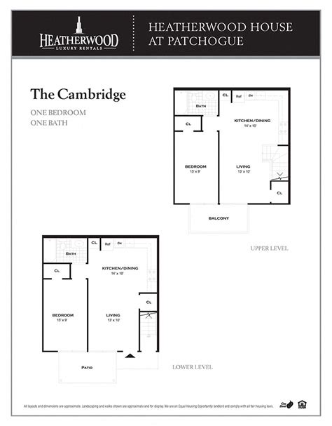 View Our Patchogue Floor Plans Heatherwood House