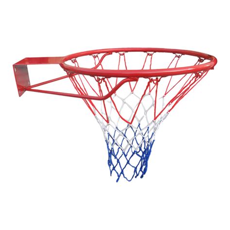 Amleso Basketball Rim Basketball Goal Double Spring Solid Steel Backboard Rims Wall Mounted