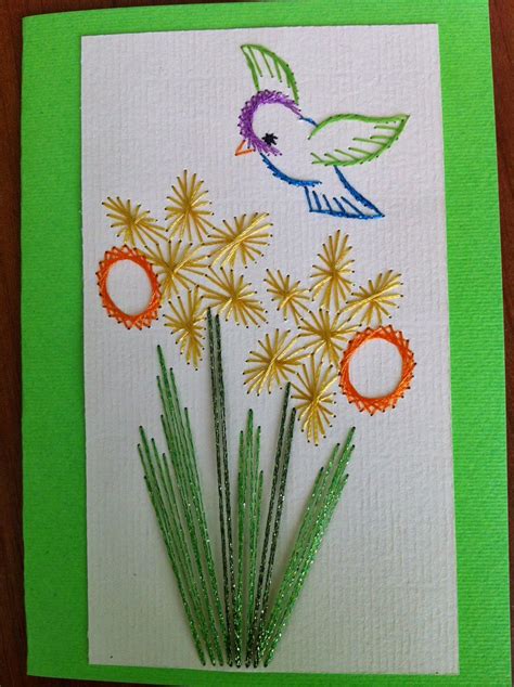 Card Embroidery Patterns