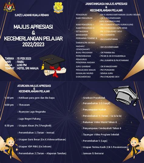 Majlis Apresiasi And Kecemerlangan Pelajar Pdf