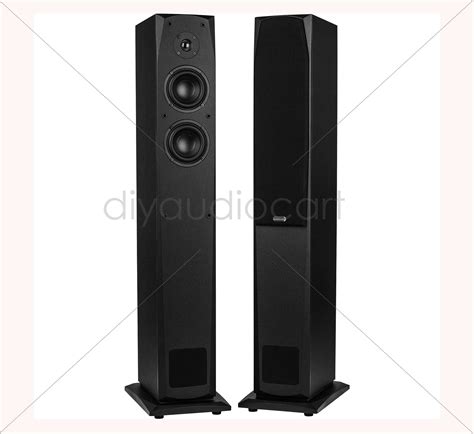 Dayton Audio Mk442t 4 2 Way Transmission Line Tower Speaker Pair Diyaudiocart