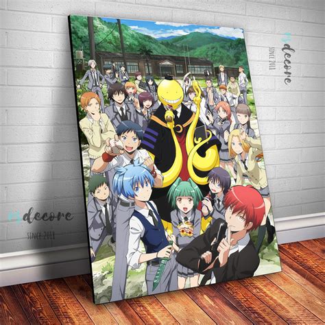 Placa Decorativa Do Anime Assassination Classroom A4 No Elo7 Rsd