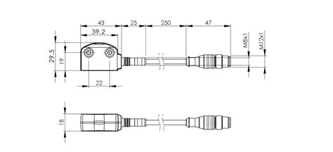 BID0008 (BID R02K-4R100-O20ZZ0-EP00,2-S92) Transponder-coded safety ...