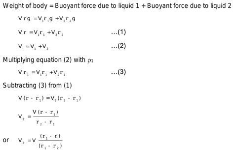 14 Two Immiscible Liquid Having Densities P1 P2 Are Filled In A Vessel