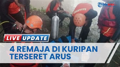 Mandi Di Sungai Kuripan Remaja Terseret Air Bah Di Lombok Barat