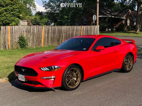 2019 Ford Mustang With 19x8 5 40 XXR 559 And 255 40R19 Falken Azenis