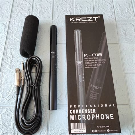 Jual Mic Condenser Mic Tele Todong Shotgun Krezt K K Original