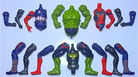 Avengers Marvel Assemble Toys Hulk Vs Batman Vs Captain America Vs