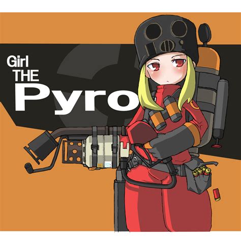 Pyro And Red Pyro Team Fortress Drawn By Mr Kunimitsu Danbooru