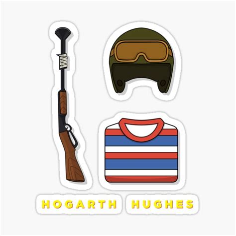 "Hogarth Hughes" Sticker for Sale by josedelavega | Redbubble