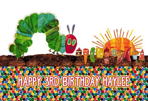 Very Hungry Caterpillar Personalized Poster