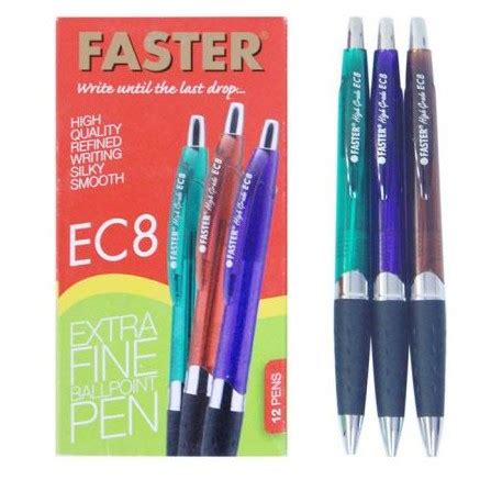 Jual Pulpen Faster Cetek Ec Mm High Quality Anti Macet Bocor Ec