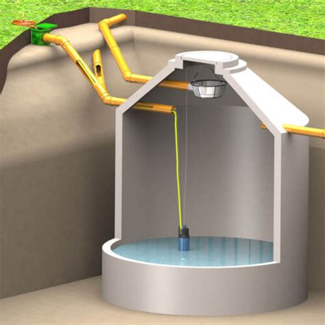 Regenwassertank Betonzisterne Hydrophant L Gartenanlage Inkl Pumpe