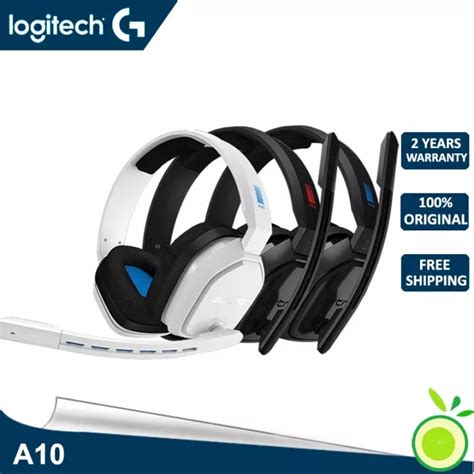 Logitech Astro A10 3 5mm Wired Headset 7 1 Virtual Gaming Headset With Foldable Silent Mic For