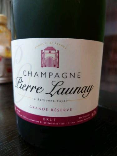 Pierre Launay Grande Réserve Brut Champagne Vivino US