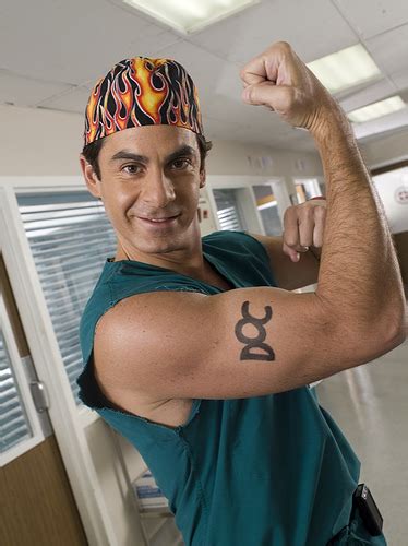 Is the tattoo on the Todd real? - Scrubs Answers - Fanpop