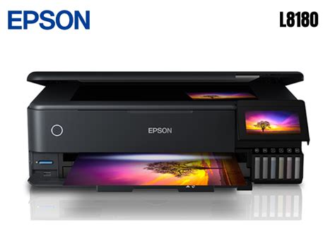 Ripley IMPRESORA FOTOGRÁFICA MULTIFUNCIONAL EPSON ECOTANK L8180 A3