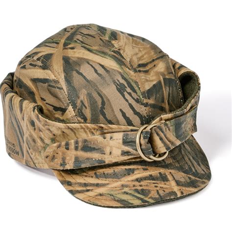 Filson X Mossy Oak® Camo Tin Cloth Wildfowl Hat Shadow Grass Sportique