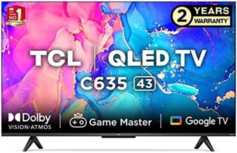 IFFALCON 108 Cm 43 Inches 4K Ultra HD Smart QLED Google TV IFF43Q73