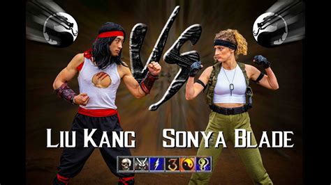 Liu Kang Vs Sonya Blade Mortal Kombat 2021 YouTube