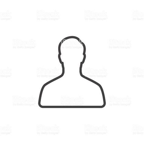 Person Icon Outline #11888 - Free Icons Library