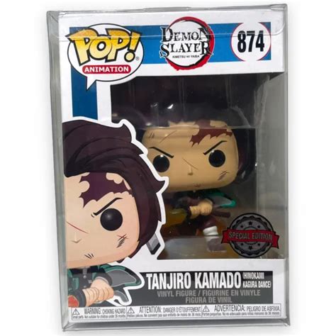 Funko Pop Demon Slayer Tanjiro Kamado Dition Sp Ciale Avec