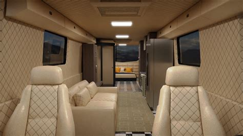 Motorhome Bus RV Bus With Interior 3D Model By Holy360, 02/07/2024