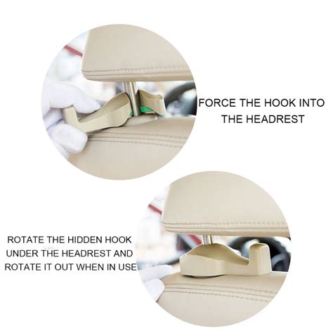 Car Seat Hook Back Seat Hidden Car Interior Supplies Multi Function