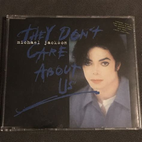 Michael Jackson They Don T Care About Us 1996 CD Discogs