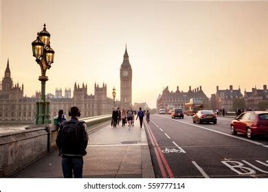 Westminster Bridge Sunset London Uk Stock Photo 305195807 | Shutterstock