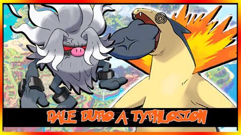 Dale DURO y con TODO TYPHLOSION EL IMBATIBLE Pokémon Escarlata y