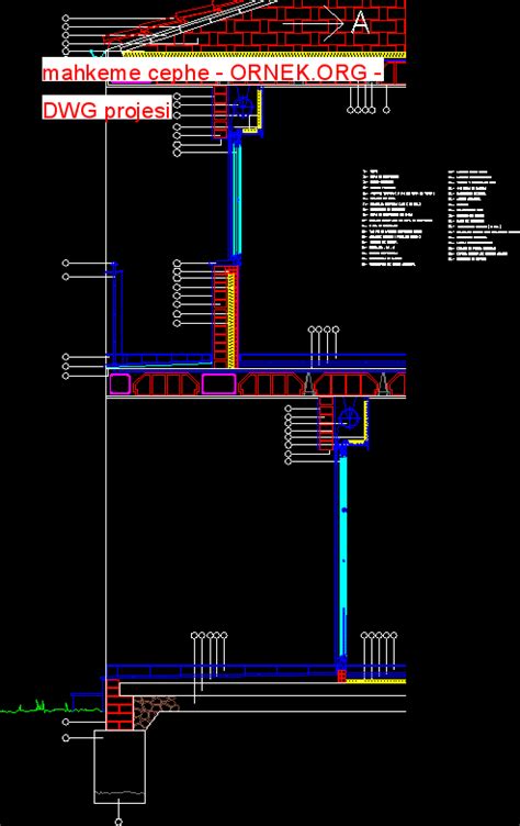 Mahkeme Cephe Dwg Projesi Autocad Projeler 27720 Hot Sex Picture